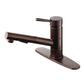 Gourmetier LS84DLAB Concord Single-Handle Pull-Out Kitchen Faucet, Antique Brass in Oil Rubbed Bronze finish.