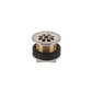 Thompson Traders brushed nickel 1.5" flower-style grid drain TDG15-BRN, view 2