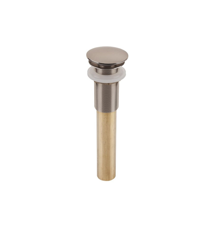Thompson Traders brushed nickel 1.5" soft-touch pop-up drain TDP15-BRN