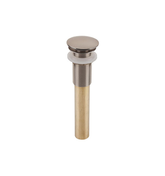 Thompson Traders brushed nickel 1.5" soft-touch pop-up drain TDP15-BRN