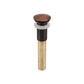 Thompson Traders antique copper 1.5" soft-touch pop-up drain TDP15-AC