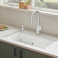 BLANCO Precis SILGRANIT 30" Single Bowl Undermount Kitchen Sink