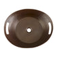 Thompson Santa Clara 20" Smooth Aged Copper Oval Bathroom Sink - BOV-2016BC - view 2