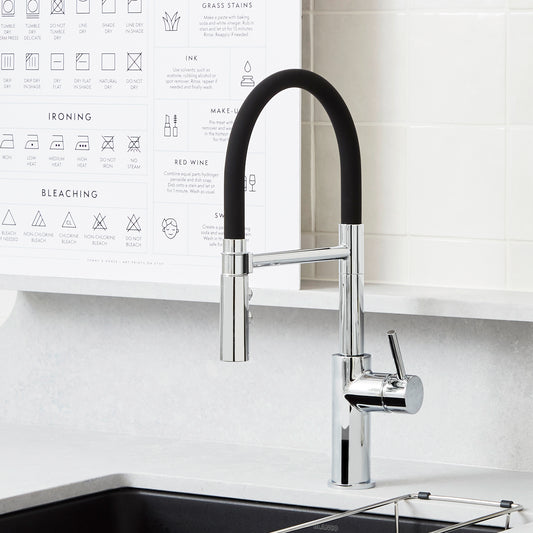 BLANCO Catris Flexo Semi-Pro Pull-Down Dual-Spray Kitchen Faucet