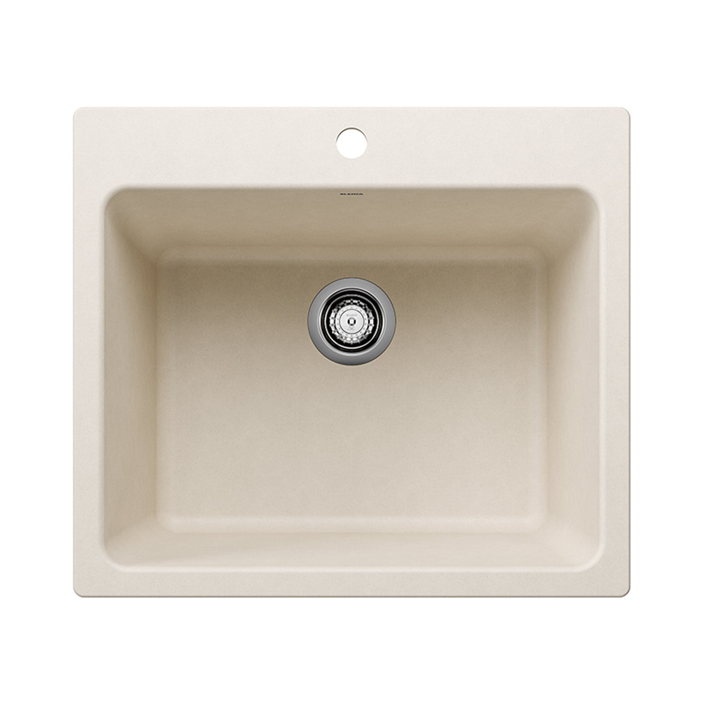 BLANCO Liven SILGRANIT 25" Single Bowl Dual Mount Laundry Sink