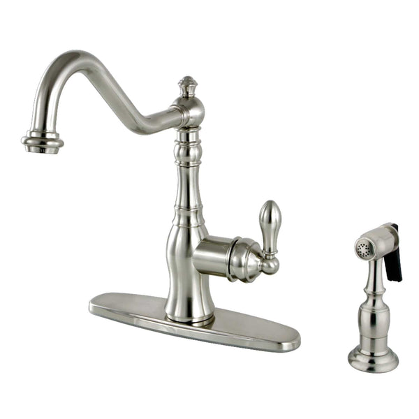 Copy of KINGSTON Brass Fauceture American Classic Widespread Bathroom Faucet - Brushed Nickel