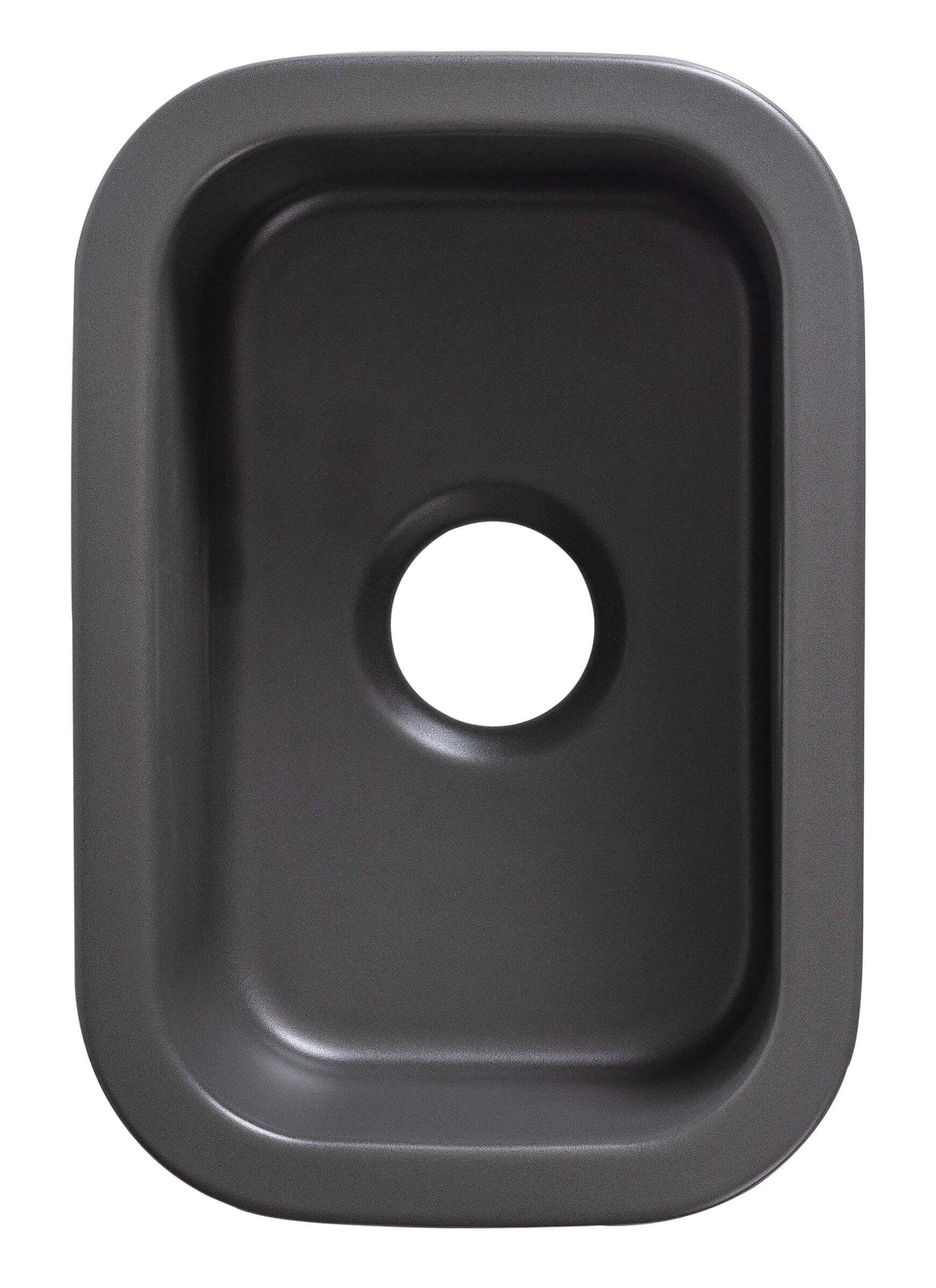 Alfi 13" x 19" Dual Mount Fireclay Prep Sink - ABF1319UD, compact fireclay prep sink, undermount or drop-in installation
