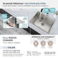 Azuni 22" Stainless Steel Dual Mount Utility Sink