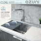 Stylish Azuni 25" Workstation Stainless Steel Undermount Sink