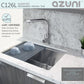 Azuni 25" Workstation Stainless Steel Undermount Sink