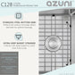 Azuni 28" Stainless Steel Undermount Kitchen Sink