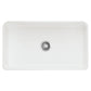 Cerana 33" Fireclay Single Bowl Apron-Front Farmhouse Sink - White