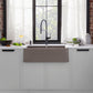 BLANCO Ikon SILGRANIT 30" Single Bowl Apron-Front Farmhouse Sink