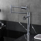Kingston Brass KS4708RX Belknap Deck Mount Pot Filler Faucet, Brushed Nickel.