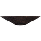 Thompson Puebla 19" Hammered Black Nickel Double Wall Oval Bathroom Sink - BRV-1916BLKN - view 2