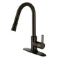 Kingston Brass LS8688CTL Continental Pull-Down Kitchen Faucet