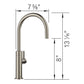 BLANCO Culina II High Arc Beverage Faucet Compatible with Reverse Osmosis Systems