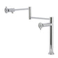 Kingston Brass KS4703CG Fuller Deck Mount Pot Filler Faucet, Antique Brass with foldable swing arms