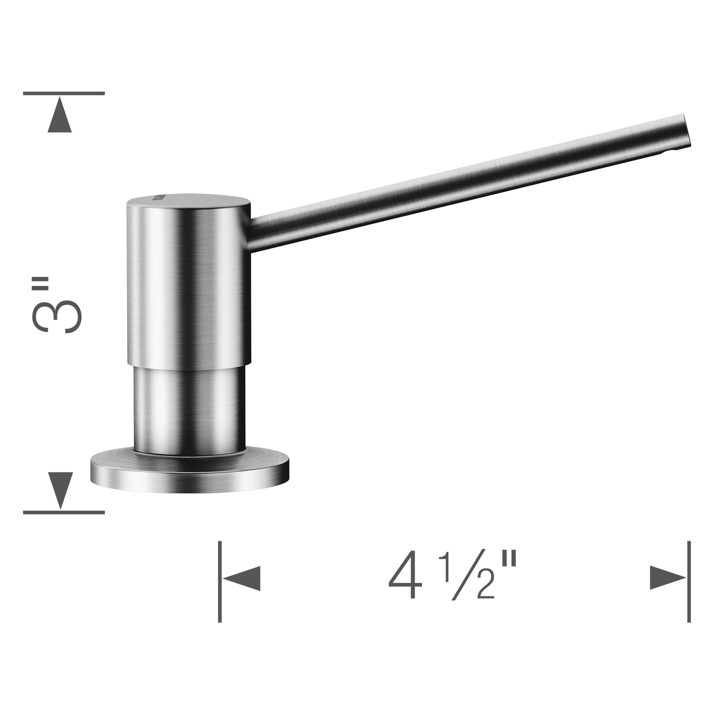 Torre Soap Dispenser - Anthracite