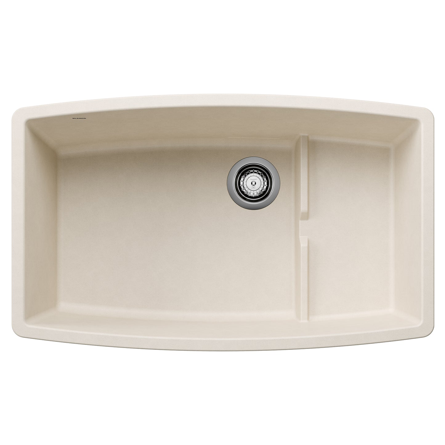 BLANCO Performa Cascade SILGRANIT 32" Single Bowl Undermount Kitchen Sink with Colander