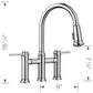 BLANCO Empressa Pull-Down Dual-Spray Bridge Faucet