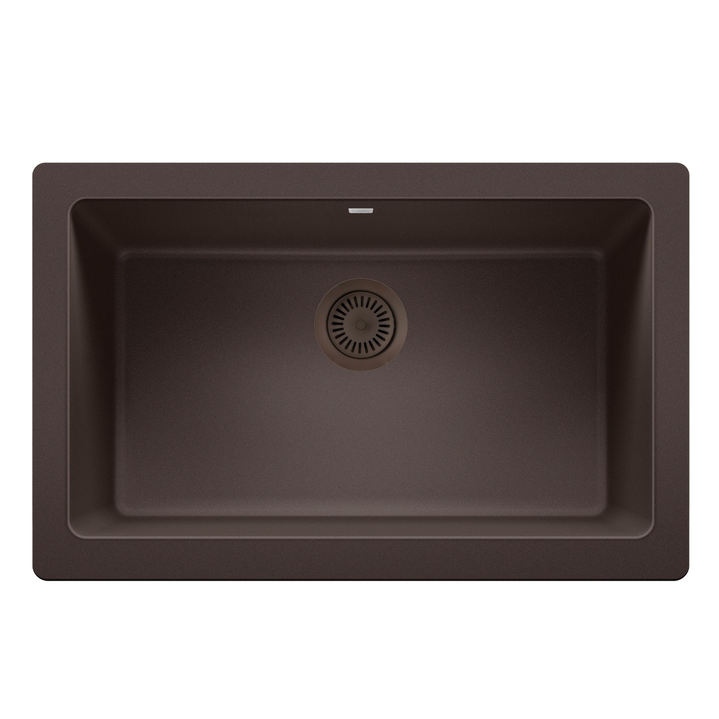 Color-Coordinated Metal Disposal Flange - Anthracite
