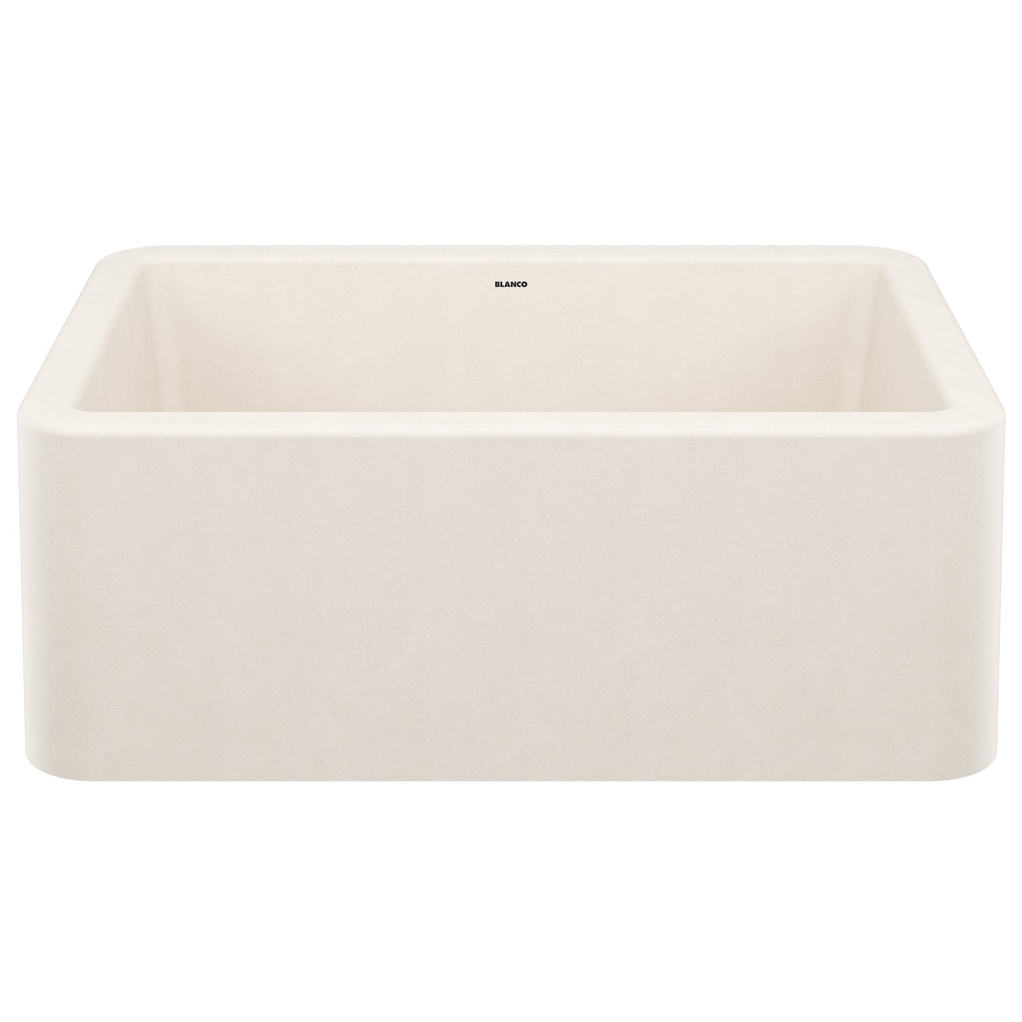 BLANCO Ikon SILGRANIT 27" Single Bowl Apron-Front Farmhouse Sink in a compact design.