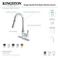 Kingston Brass LS8688CTL Continental Pull-Down Kitchen Faucet
