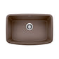 BLANCO Valea SILGRANIT 27" Single Bowl Undermount Kitchen Sink