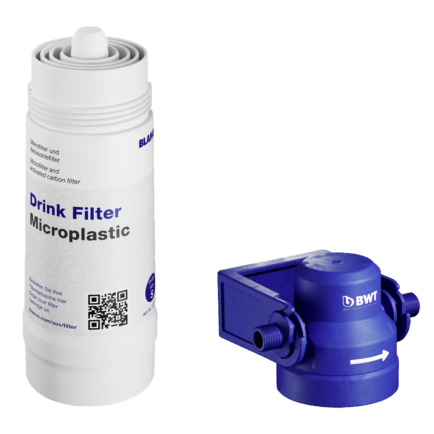 BLANCO Microplastic S Water Filter Starter Set