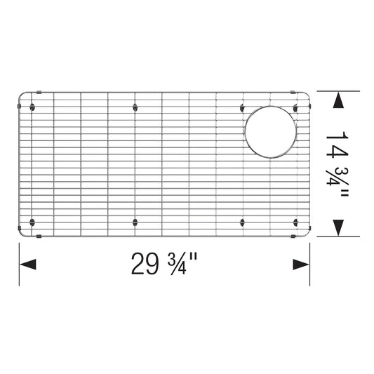 Blanco Stainless Steel Sink Grid for Formera 33" Super Single Sink