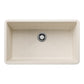 BLANCO Precis SILGRANIT 32" Super Single Undermount Kitchen Sink