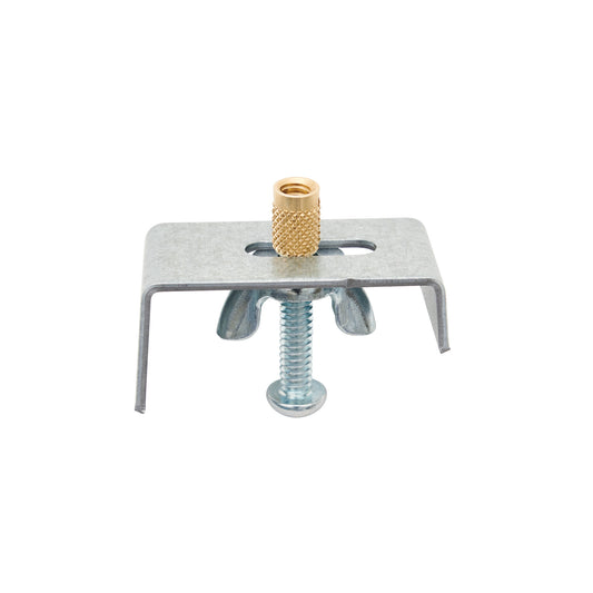 Sink Installation Clips - Set of 10 sample clip for undermount sink installation, durable stainless steel construction.