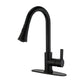 Kingston Brass LS8723CTL Continental Pull-Down Kitchen Faucet
