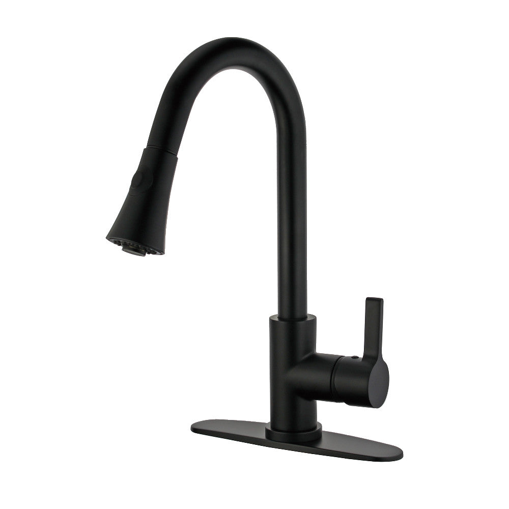 Kingston Brass LS8723CTL Continental Pull-Down Kitchen Faucet