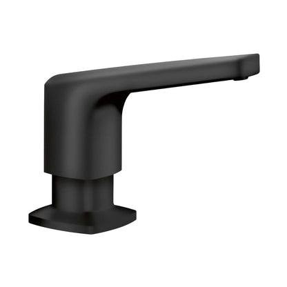 BLANCO Rivana Soap Dispenser with a modern black finish for contemporary kitchen design.