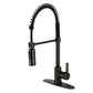Kingston Brass LS877CTLAB Continental Pre-Rinse Kitchen Faucet