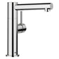 BLANCO Alta II Low Arc Beverage Faucet Compatible with Reverse Osmosis Systems in chrome finish.