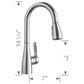 BLANCO Atura Pull-Down Dual-Spray Bar Faucet