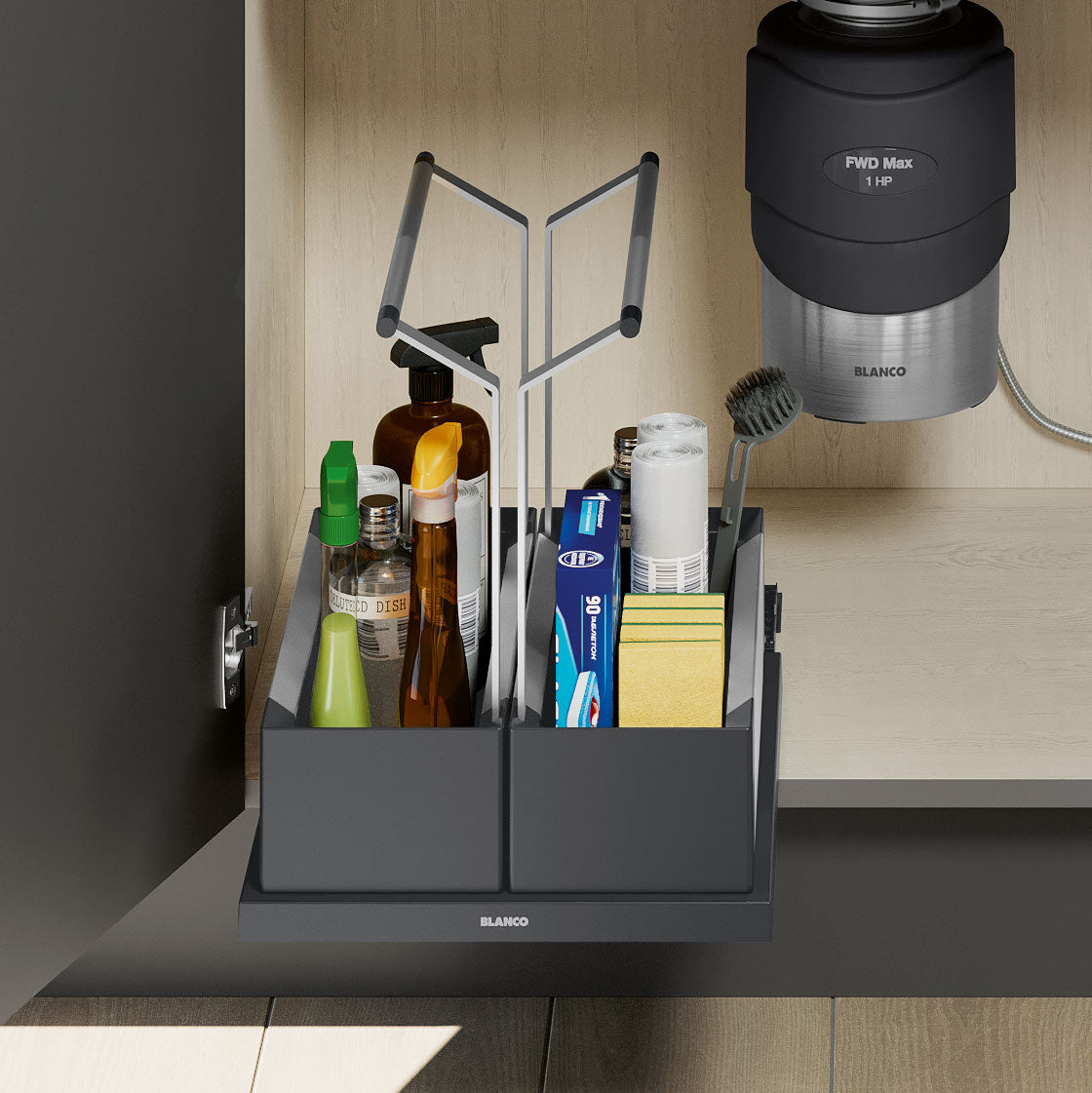 BLANCO Double Under Sink Storage Organizer