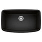 BLANCO Valea SILGRANIT 32" Super Single Undermount Kitchen Sink