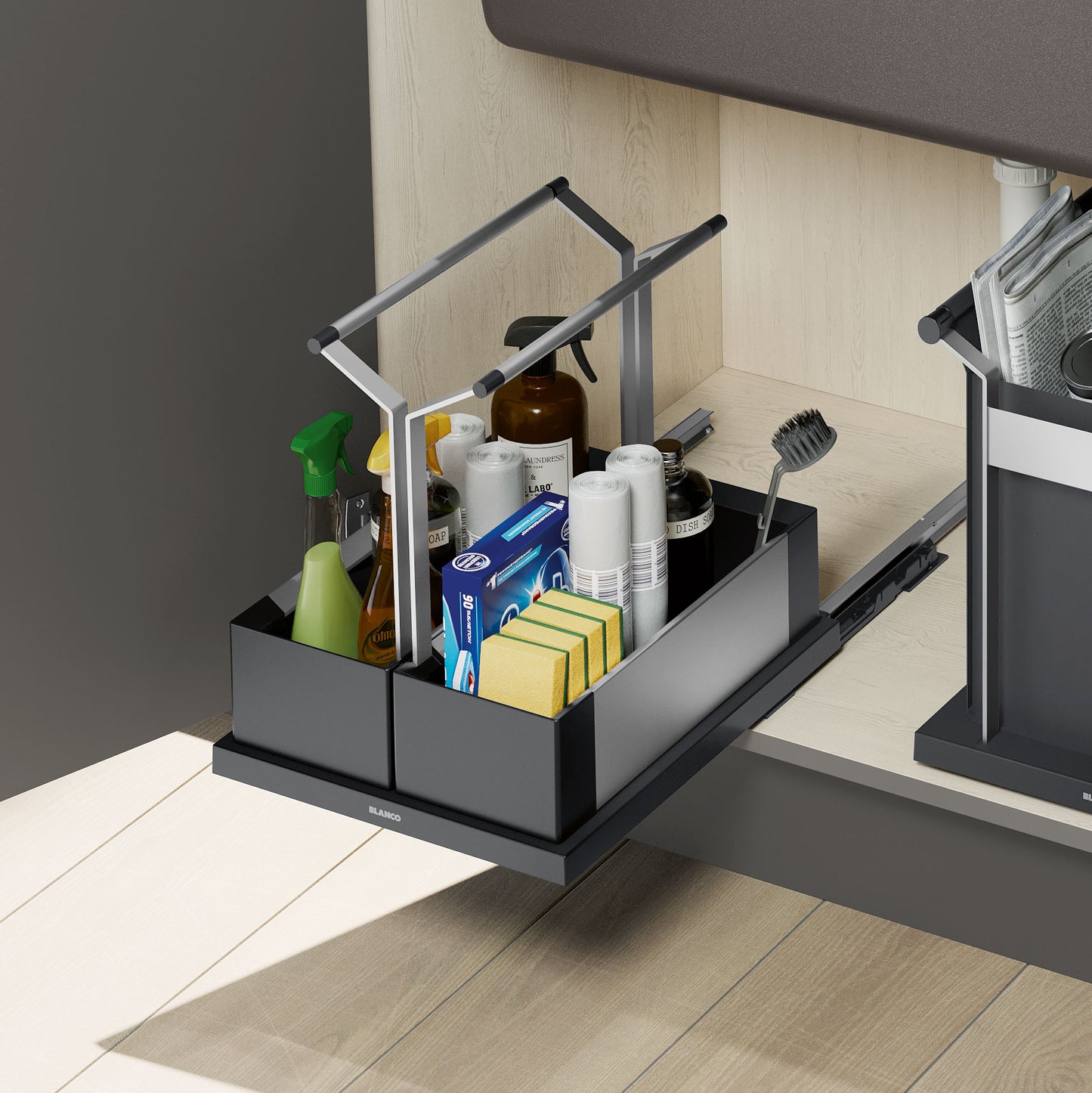 BLANCO Double Under Sink Storage Organizer