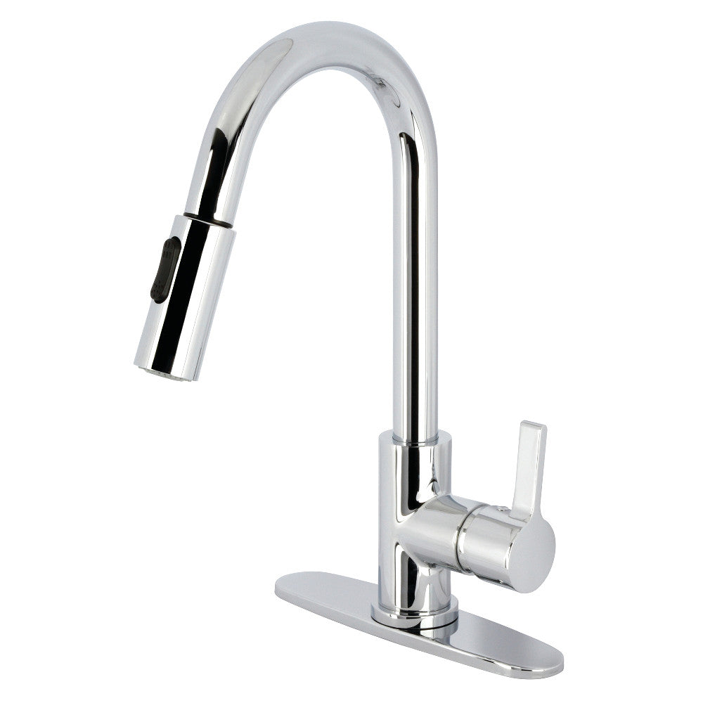 Kingston Brass LS8783CTL Continental Pull-Down Kitchen Faucet