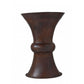 Hand-hammered aged copper finish on the Thompson Ameca pedestal sink CSW/P