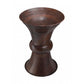 Thompson Ameca hand-hammered aged copper one-piece sink and pedestal CSW/P