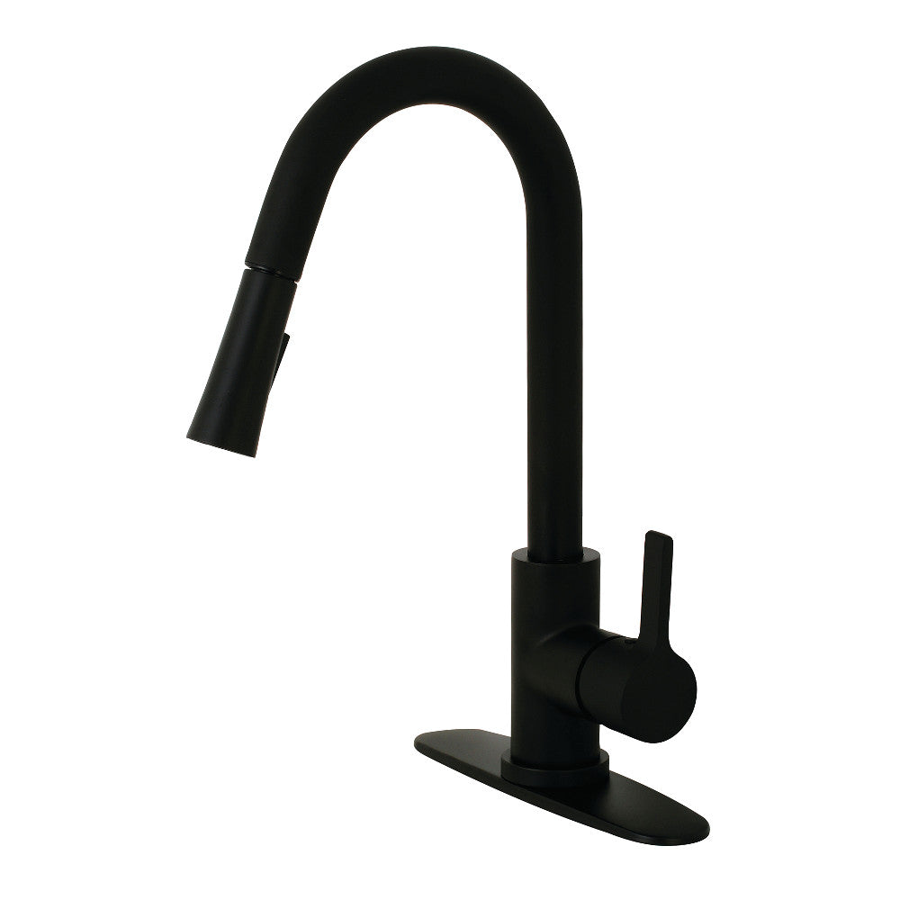 Kingston Brass LS8688CTL Continental Pull-Down Kitchen Faucet