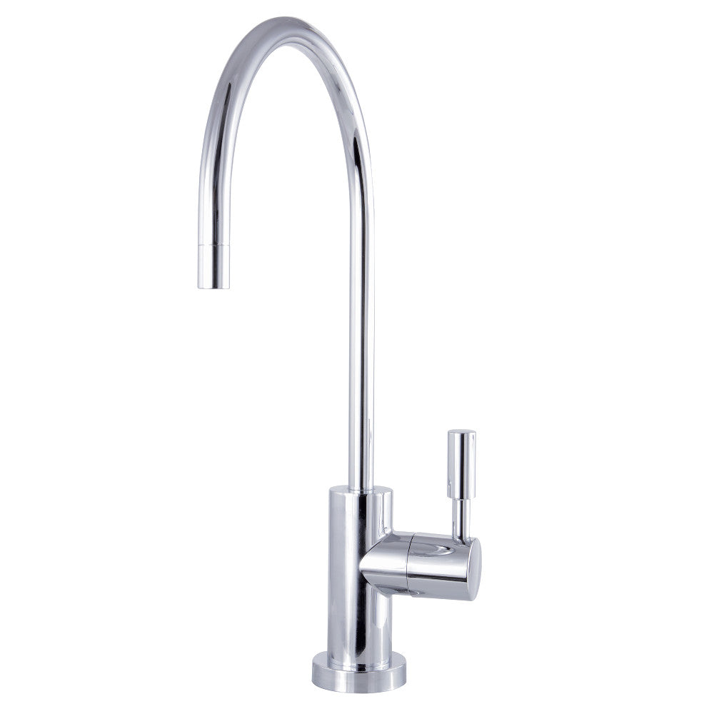 Kingston Brass KSAG8193DL Concord Reverse Osmosis System Filtration Water Air Gap Faucet, Antique Brass in polished chrome finish