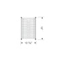 BLANCO Stainless Steel Floating Dish Rack for Diamond 50/50 Sinks