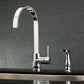 Kingston Brass LS8713DLSP Concord Kitchen Faucet with Side Sprayer