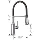 BLANCO Empressa Semi-Pro Pull-Down Dual-Spray Kitchen Faucet